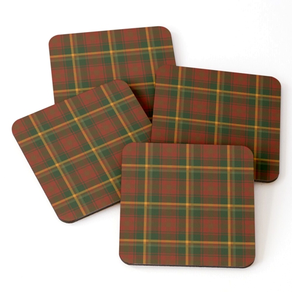 Canadian National Tartan Coasters