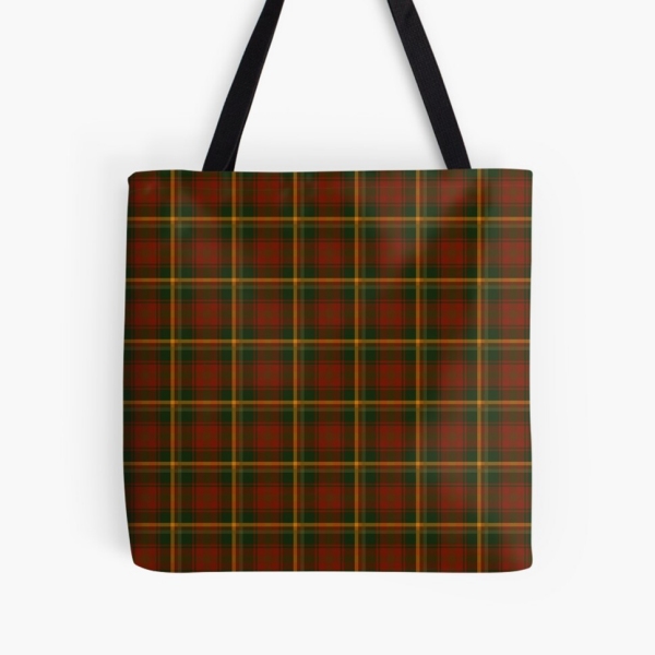 Canadian National Tartan Tote Bag