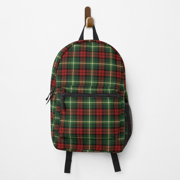 Martin tartan backpack