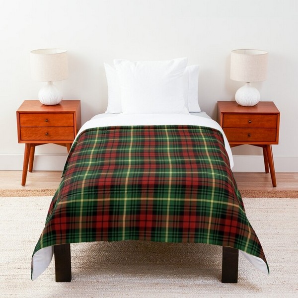 Martin tartan comforter