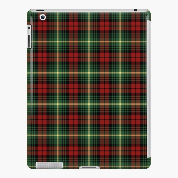 Clan Martin Tartan iPad Case
