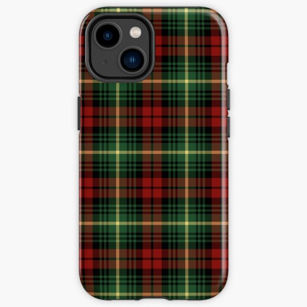 Clan Martin Tartan iPhone Case