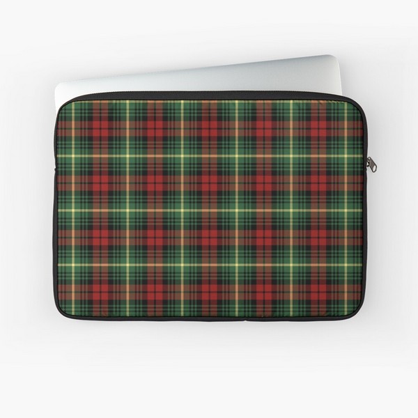 Martin tartan laptop sleeve