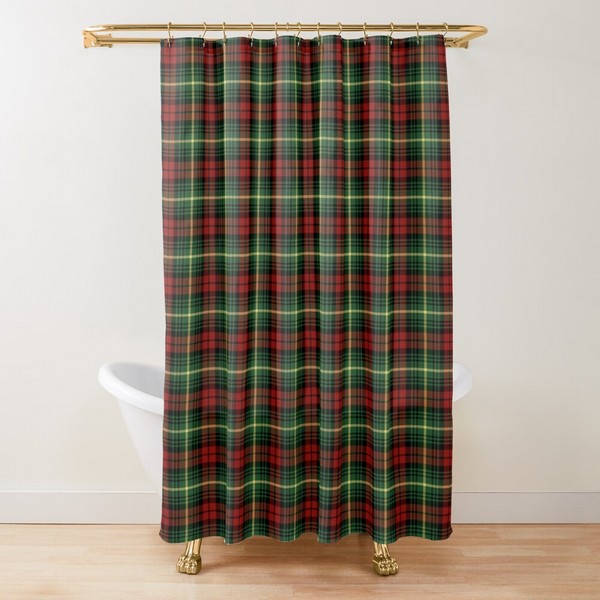 Clan Martin Tartan Shower Curtain
