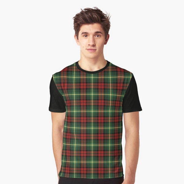 Martin tartan tee shirt