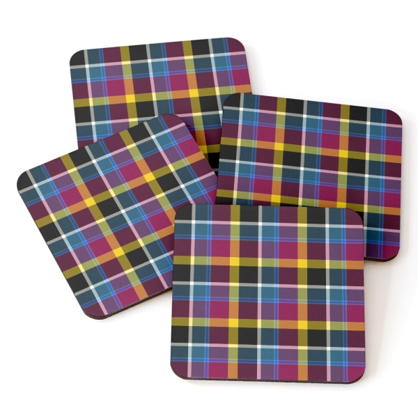 Maryland Tartan Coasters