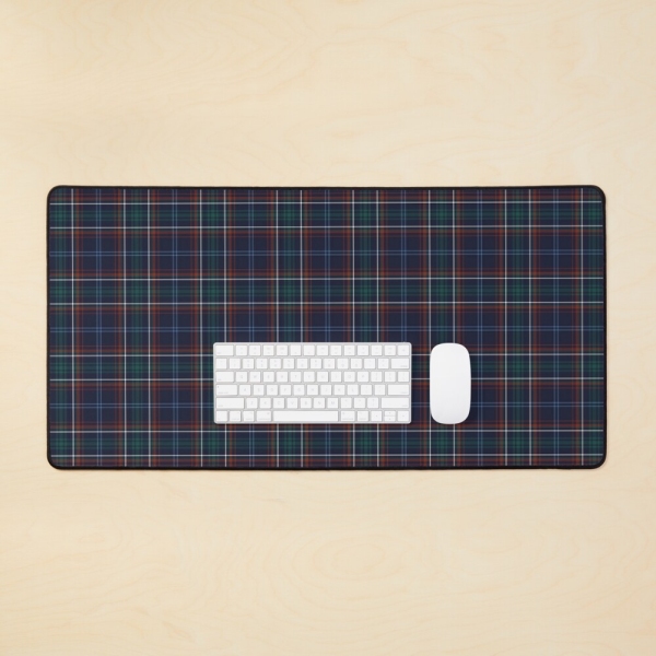 Massachusetts Tartan Desk Mat