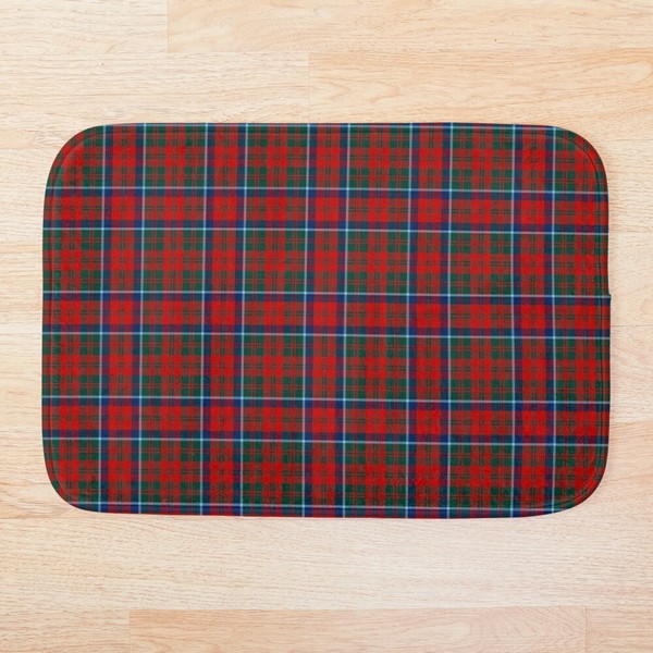 Matheson tartan floor mat