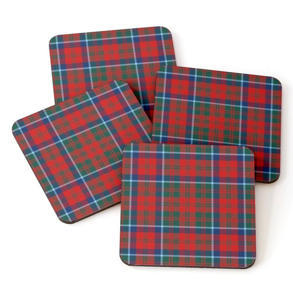 Clan Matheson Tartan Coasters