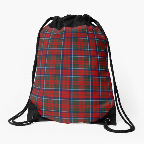 Matheson tartan drawstring bag