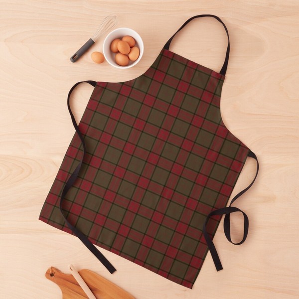 Maxwell Hunting tartan apron