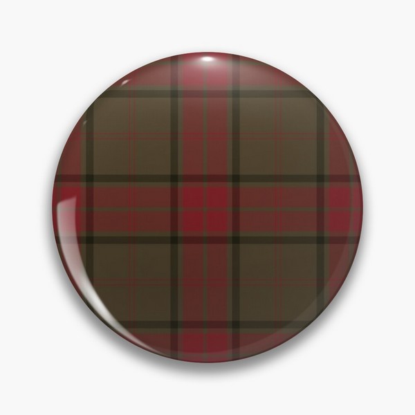 Maxwell Hunting tartan pinback button