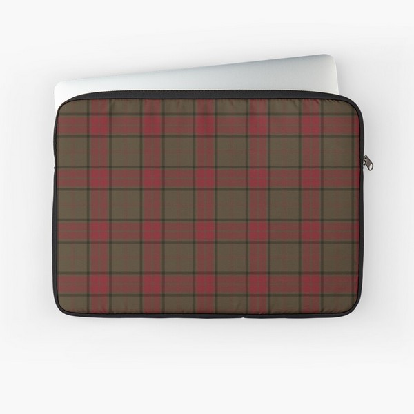 Maxwell Hunting tartan laptop sleeve