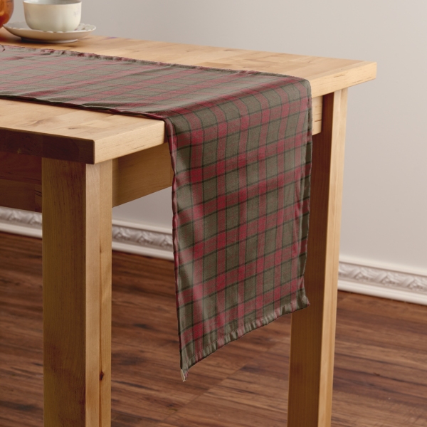 Maxwell Hunting tartan table runner