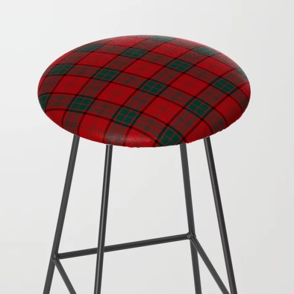 Maxwell tartan bar stool