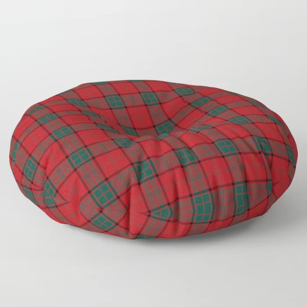 Maxwell tartan floor pillow