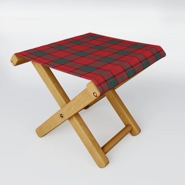 Maxwell tartan folding stool