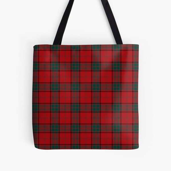 Maxwell tartan tote bag