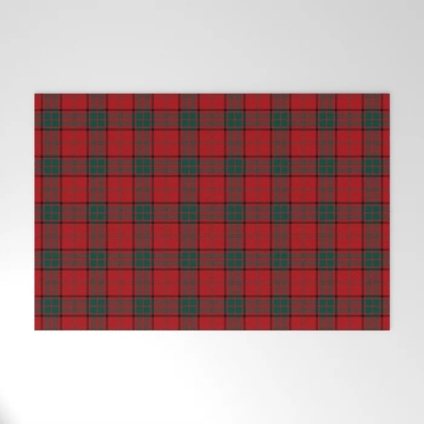 Maxwell tartan welcome mat