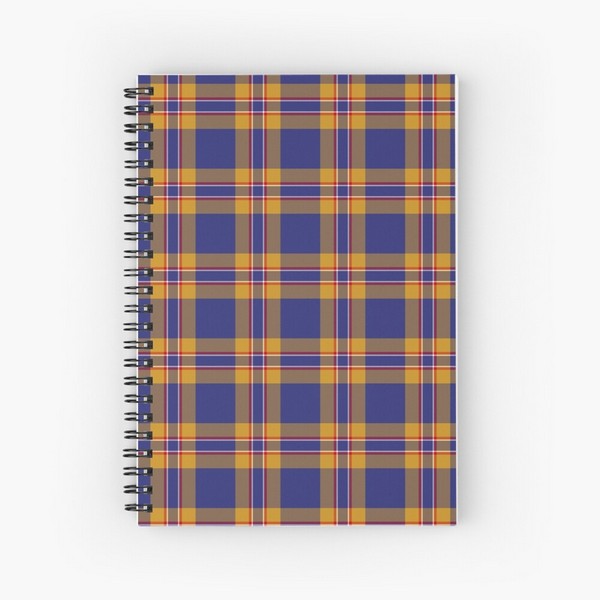 McCann tartan spiral notebook