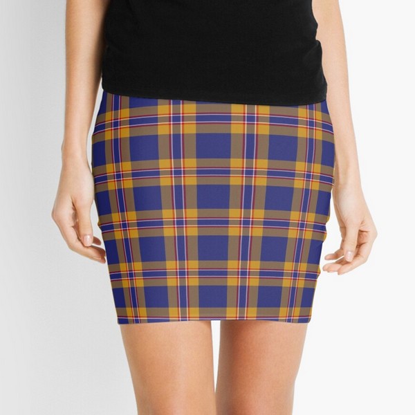 McCann tartan mini skirt