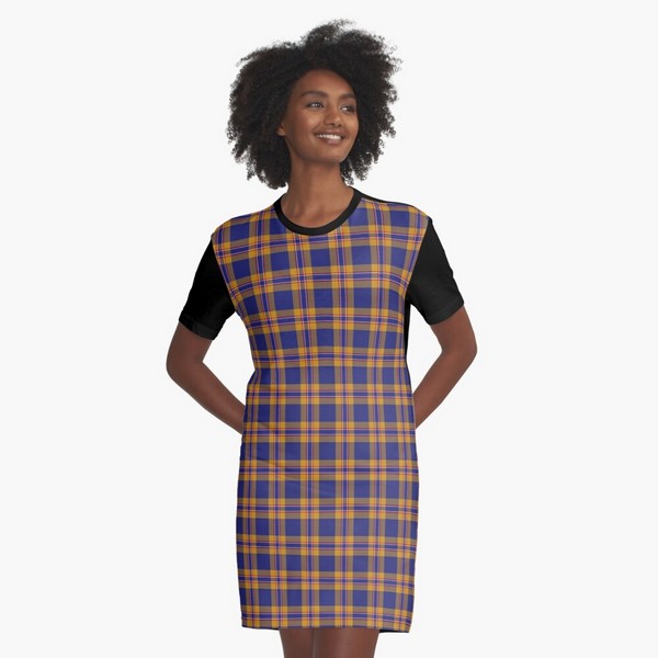 McCann tartan tee shirt dress