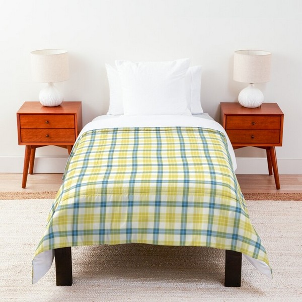 McGrath tartan comforter