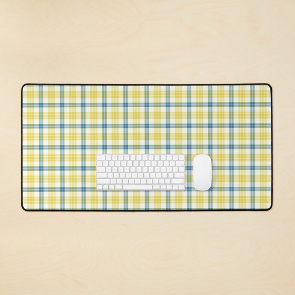 McGrath tartan desk mat