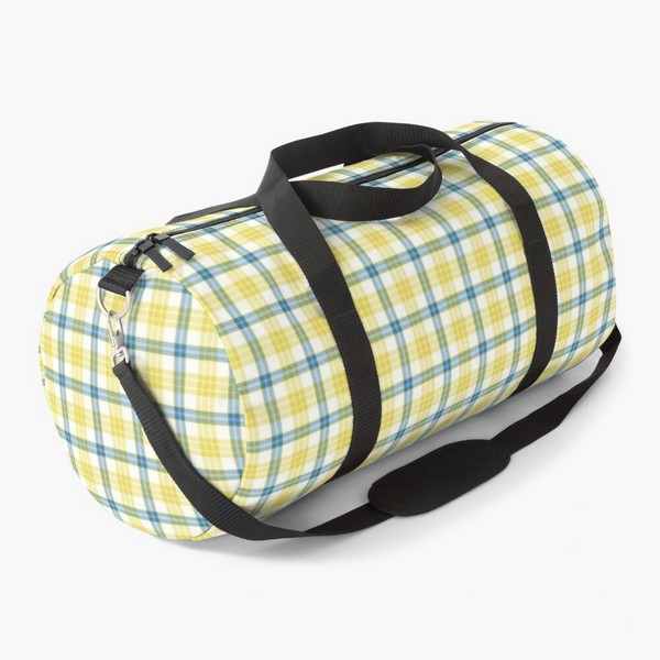 McGrath tartan duffle bag