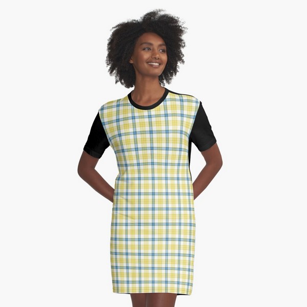 McGrath tartan tee shirt dress