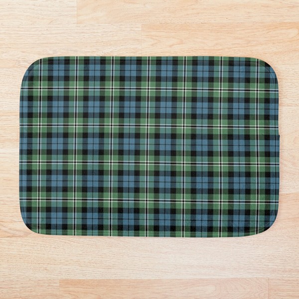 Clan Melville tartan floor mat
