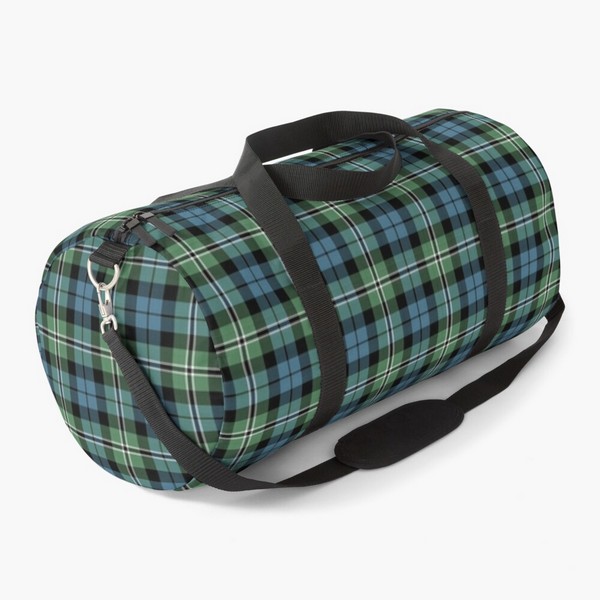 Clan Melville tartan duffle bag