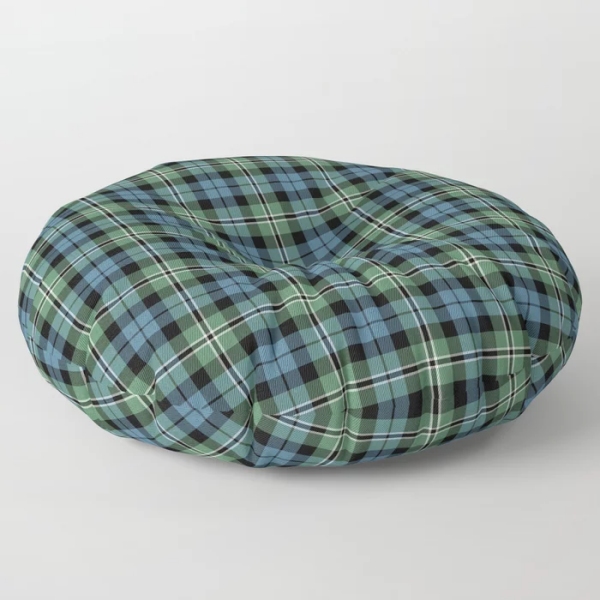 Clan Melville tartan floor pillow