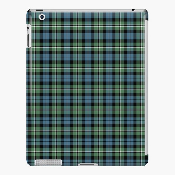 Clan Melville tartan iPad case