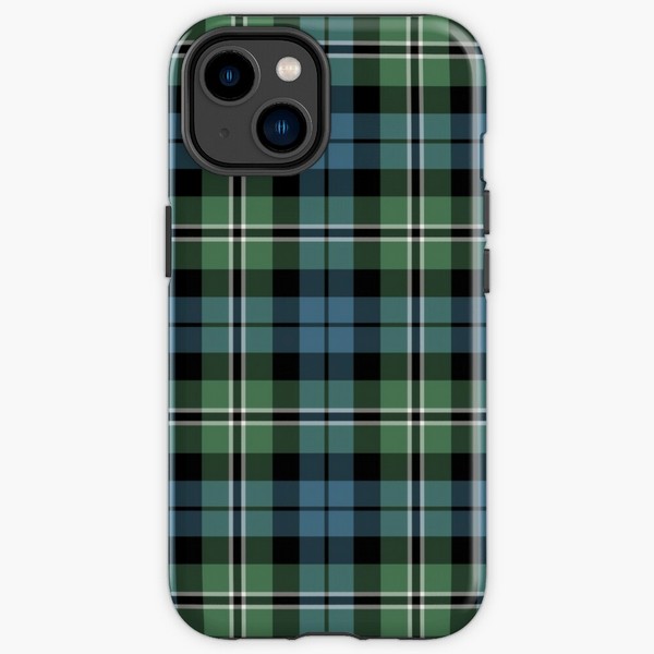 Clan Melville tartan iPhone case