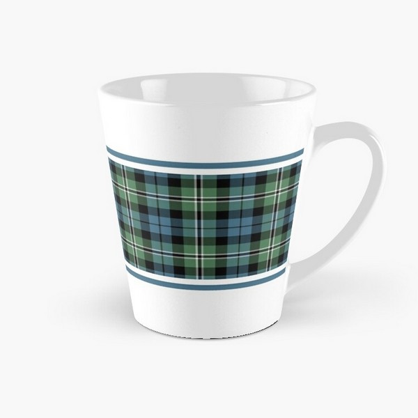 Clan Melville tartan tall mug