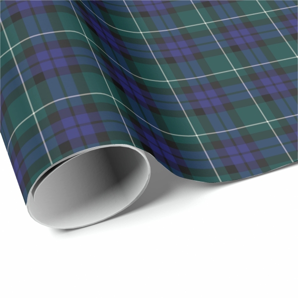 Menteith tartan wrapping paper