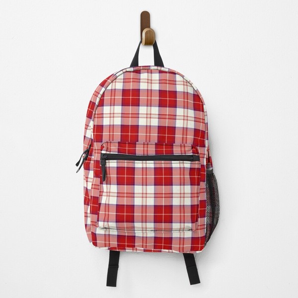 Clan Menzies tartan backpack