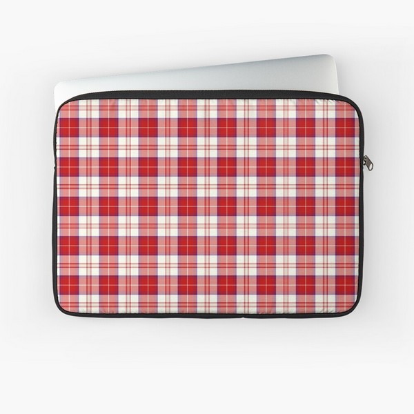 Clan Menzies tartan laptop sleeve