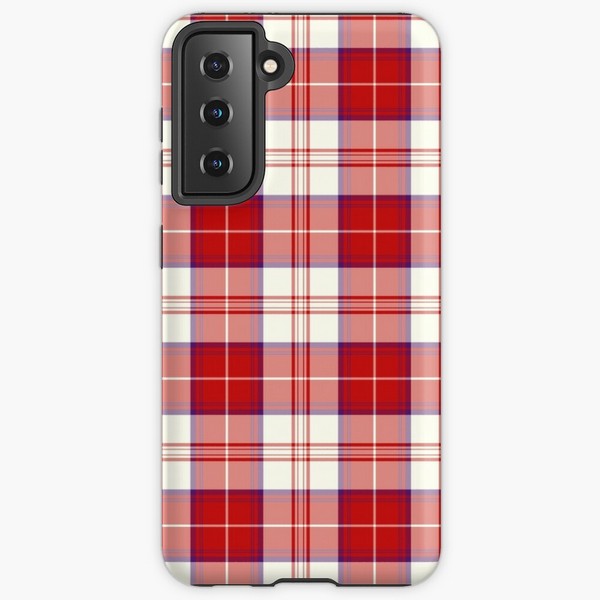 Clan Menzies tartan Samsung Galaxy case