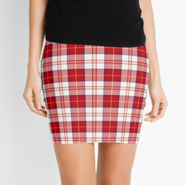 Clan Menzies tartan mini skirt