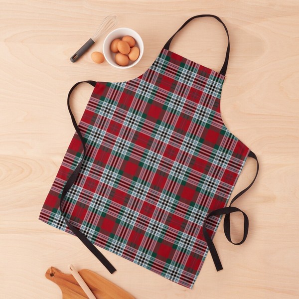 Metcalf tartan apron