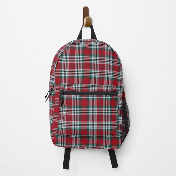 Metcalf tartan backpack