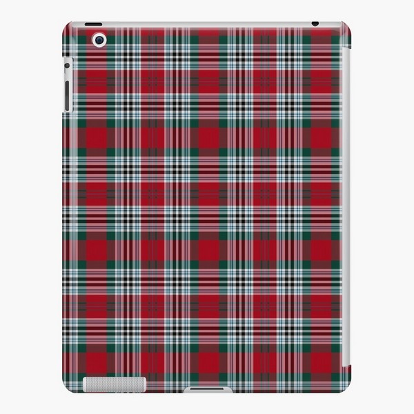 Clan Metcalf Tartan iPad Case