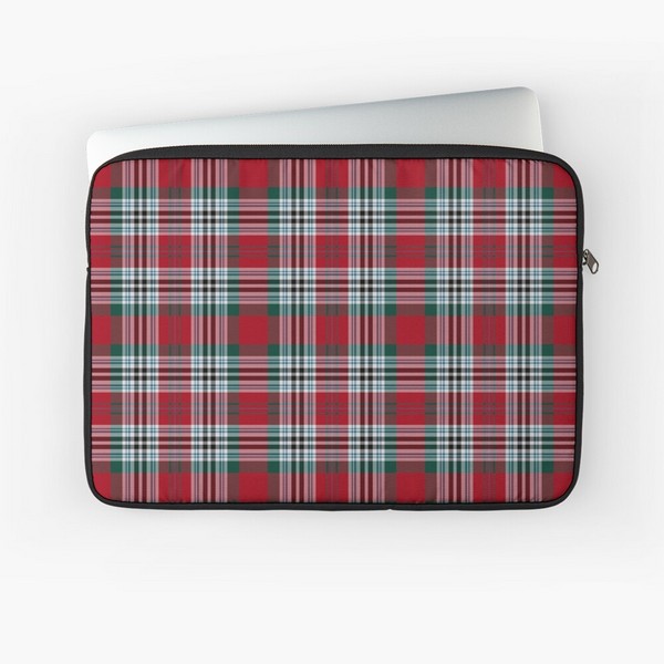 Metcalf tartan laptop sleeve