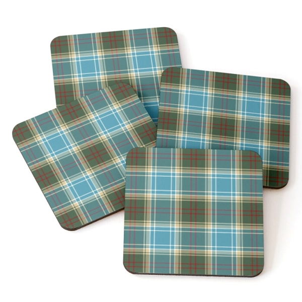 Michigan Tartan Coasters