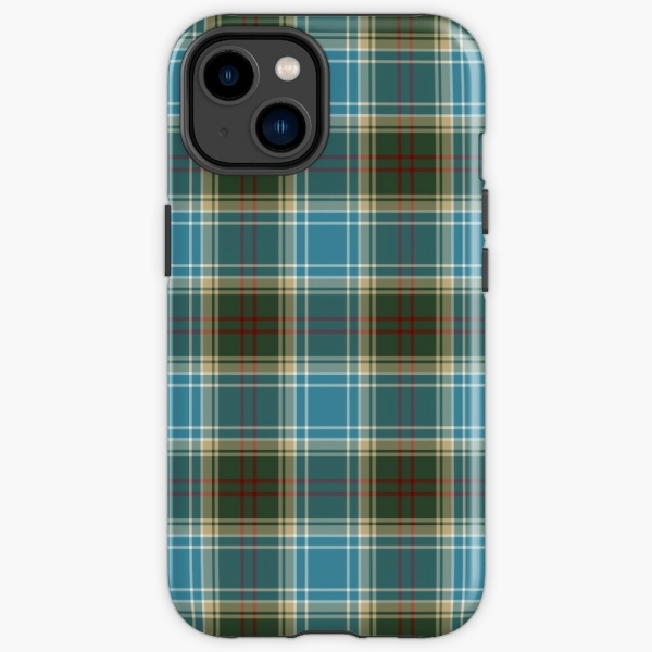 Michigan tartan iPhone case