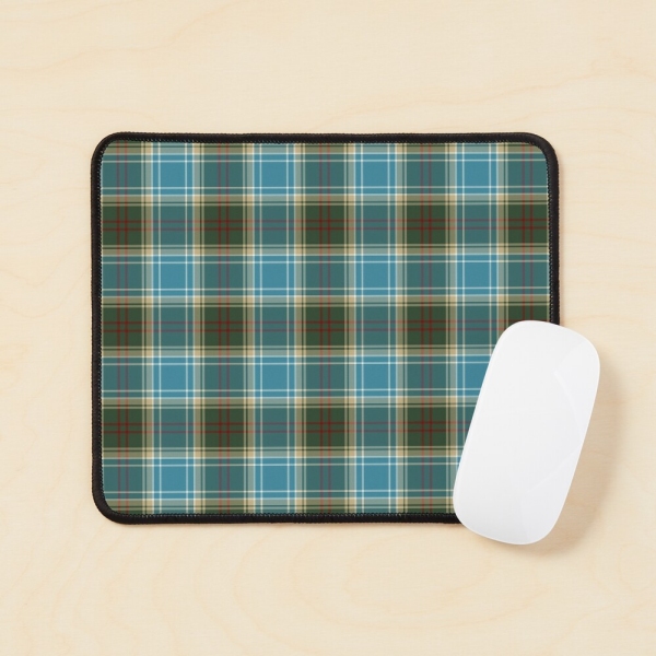 Michigan tartan mouse pad