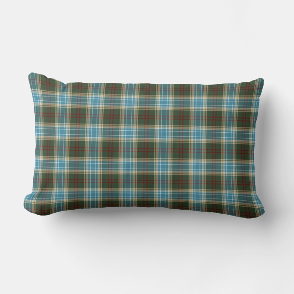 Michigan tartan lumbar cushion