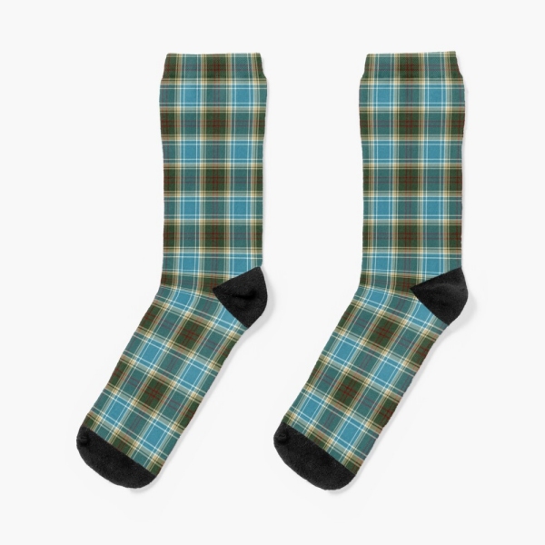 Michigan tartan socks